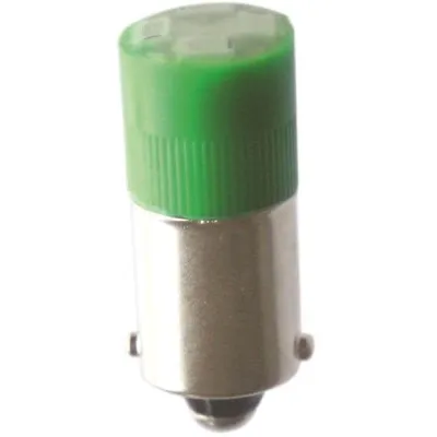 Scharnberger+Hasenbein Anzeige- und Signallampe 35255 | LED BA9s 8-48V | 0,75W | Röhrenform 10x25mm | grün