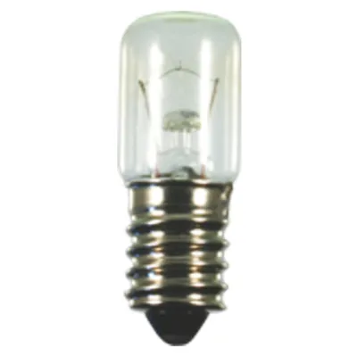 Scharnberger Röhrenlampe E14 25685 | Miniaturlampe 7W 220-260V | 16x48mm | warmweiß 2700K | für Leuchtschilder | Glas
