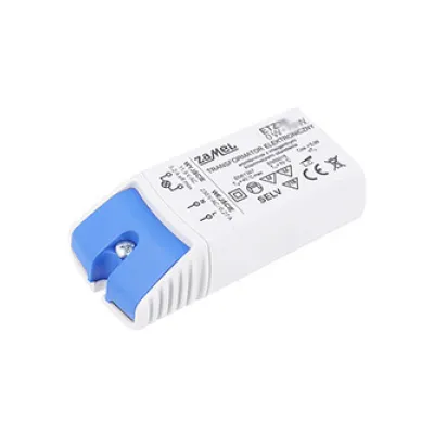 Scharnberger+Hasenbein Trafo 58491 | 12V AC Transformator für Halogenlampen/LED | 0-60W | IP40 | dimmbar