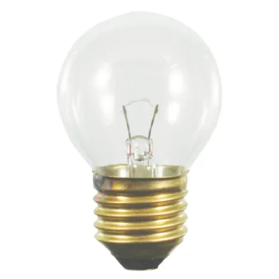 Scharnberg Tropfenlampe 40x64mm E27 12V 10W klar 41206
