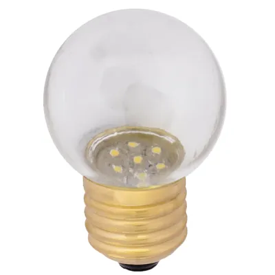 Scharnberg LED-Tropfenlampe 57483 E27 0,7W | warmweiß 2700K | klar | 45x70mm | Kunststoff | wasserdicht | innen & außen
