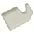 Bild: Scharnierabdeckung links oben weiss für Kühlschrank Hisense/Gorenje HK2001641 (T