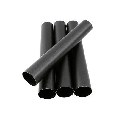 Zenker Schaumrollen-Formen 7726 | 4er Set | Antihaftbeschichtung | Metall konisch Ø 2,5 cm x 13 cm | Schwarz