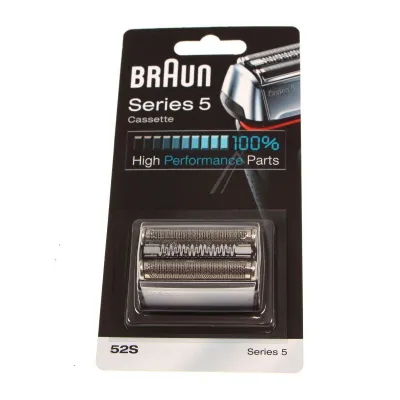 Scherkopfkassette 52S Series 5 für Rasierer Braun 80712410 Scherblatt Folie