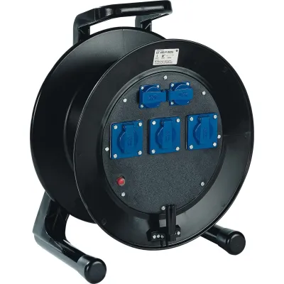 Schill Spezialgummi-Kabeltrommel m. Steckd. oh. K GT 450.MD5