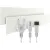 Bild: Schimmel-Dry Schimmelentferner Infrarot-Heizpaneel EDH-WHI-SDRY-SET | Schimmel Dry-Set | Wandheizung ohne Chemie | 2er Set | Weiß, Schimmel Dry
