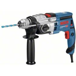 Schlagbohrmaschine GSB 20-2 Professional (blau/schwarz, 850 Watt, L-CASE + Stein
