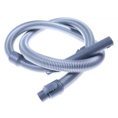 Schlauch-Rohrbogen-Set für Staubsauger Thomas 610084 1,8m Silber