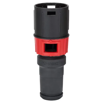 Schlauchmuffe für GAS 15 L / 1200 L (schwarz/rot)