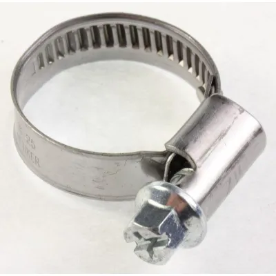 Schlauchschelle 16-25mm für Ofen Com 12600453 Bandstärke 0,6mm Breite 9mm