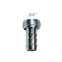 Schlauchverschraubung 3/4"x3/4" chrom für Siphon