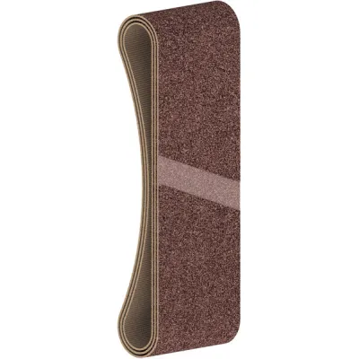 Bosch Schleifband-Set X440 2608606007 | Schleifpapier für Holz & Lack | 60x400 mm | K60/80/100 | 3-teilig | reißfest