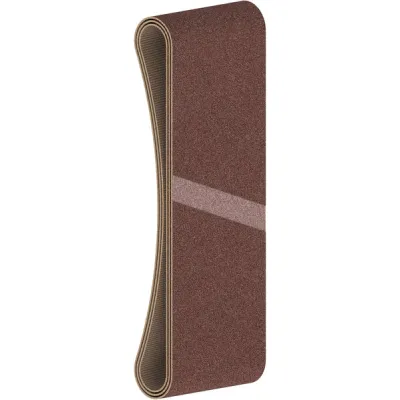 Bosch Schleifband-Set X440 2608606047 | für Holz & Farbe | K150 | 75x480mm | 3 Stück | hohe Standzeit | X-Gewebe