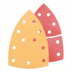 Schleifblatt-Set C470 und C430 für Multischleifer,102 x 62mm (25-teilig, K40 / 8