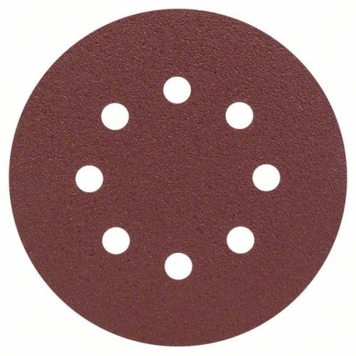 Bild: Schleifblatt-Set Exzenter, Ø 125mm, K80 (25 Stück, für Exzenterschleifer)