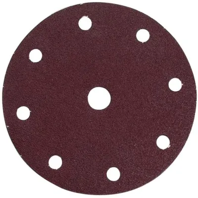 Schleifpapier Klett, Ø 150mm, K80 (10 Stück, für Exzenterschleifer)