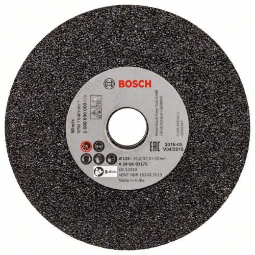 Bild: Schleifscheibe Expert for CastIron, Ø 125mm, K24 (Bohrung 20mm, für Geradschleif