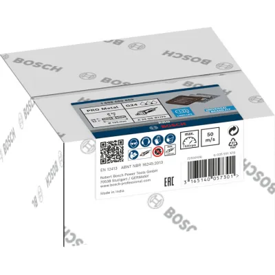 Bosch Schleifscheibe 1608600069 | 125 mm x 20 mm | K24 Grobschliff | für Metall & Gusseisen | Aluminiumoxid