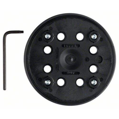 Bild: Schleifteller mittelhart, Ø 125mm (schwarz)