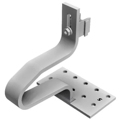 Schletter Dachhaken Rapid2+Pro Max HSL 101005-024 | Photovoltaikbefestigung | Schrägdach | Edelstahl | verstellbar | 8mm