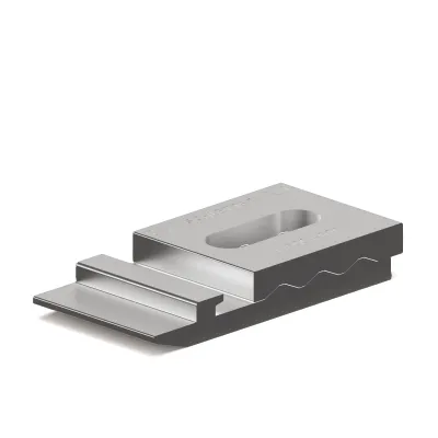 Schletter Aufsatzteil KlickTop 119001-020 | Montageadapter M10/M12 Stockschraube | Aluminium Profilverbinder PV