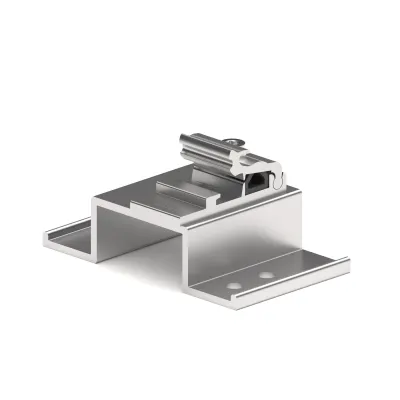 Schletter Dachhaken Fix T-K Pro 119014-212 | Photovoltaik-Befestigung Bitumendach | Aluminium | 80x136 mm