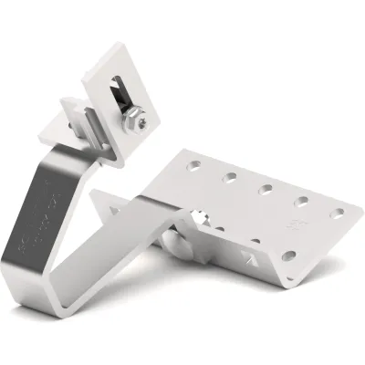 Schletter Dachhaken Rapid2+Pro 101004-020 | Photovoltaik Befestigung | Edelstahl | verstellbar | 150 mm