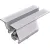 Bild: Schletter Eindreh-Modulauflager Pro 165005-001 | Photovoltaik Kreuzverbinder | FixGrid Pro | drehbar | Aluminium