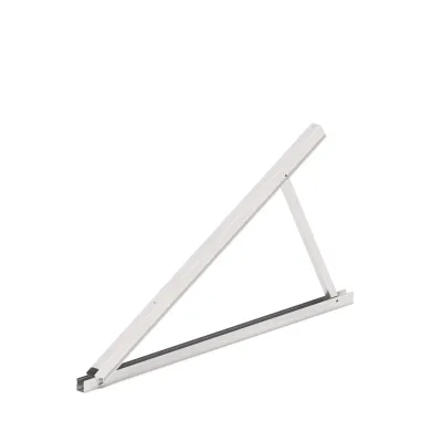 Schletter Fassadenstütze Light 1,3m Trägerset 156002-160 | PV-Montagesystem Aluminium | verstellbar 15–40°