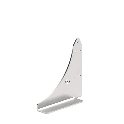 Schletter Stützblech FixGrid Pro 2 165005-005 | Photovoltaik Befestigung | Aluminium | 214x214x50 mm