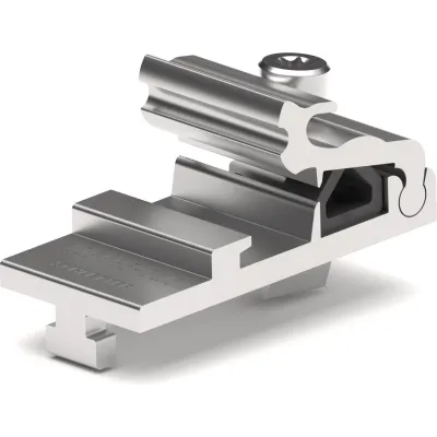 SCHLETTER Kreuzverbinder Rapid Pro 129063-010 | Profilverbinder ProLine | Aluminium | vormontiert | mit Befestigung