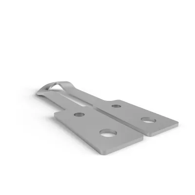 Schletter Zugverbinder 129062-021 | Photovoltaik Verbinder für Modulfelder | Edelstahl | 53x9x130 mm | für Schrägdach