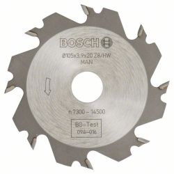 Schlitzfräser Ø 105mm x 20mm, 8Z (für Schattenfugenfräse GUF 4-22 A und PSF 22 A