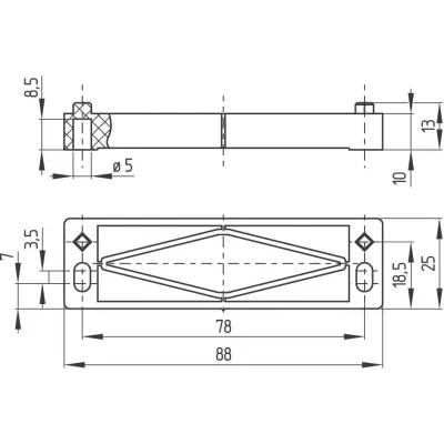 Schmersal Distanzstück BN 31/33