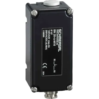 Schmersal Magnetschalter BN 20-RZ-M16 | Magnetischer Näherungsschalter | Reedkontakt | 50mm Schaltabstand | 250V