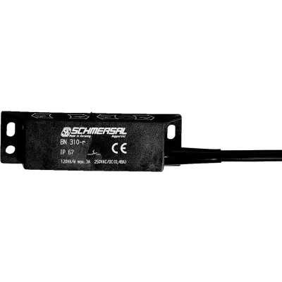 Schmersal Magnetschalter BN 310-2rz | Magnetischer Näherungsschalter | Reedkontakt | 2 Ausgänge | IP67 | 250V AC/DC