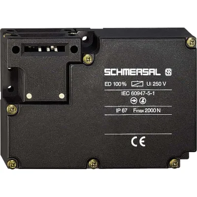 Schmersal Sicherheitszuhaltung AZM161SK-12/12RK-024 | Ruhestrom | 2000N | 24V AC/DC | IP67 | 4Ö | 2S | Kunststoff