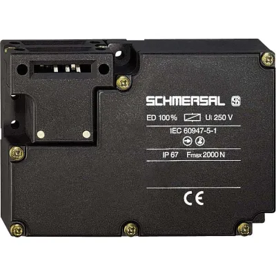 Schmersal Sicherheitszuhaltung AZM161SK-12/12RKA024 | 2000N | 24V AC/DC | 4Ö 2S | IP67 | Kunststoff