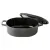 Bild: BEKA Schmortopf Nori 15141314 | oval 31 cm | Gusseisen emailliert | 5,5 l | Induktion & Backofen | schwarz