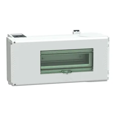 Schneider Electric Abgangskasten KSB100SM412 | 100A | 12 TE | 3L+N+PE | IP55 | Kunststoff | RAL 9001 | weiß