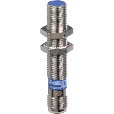 Schneider Electric Näherungsschalter XS612B4PAM12 | Induktiv Sensor M12 | PNP | 4mm | 12-48V DC | Metall | M12 Stecker