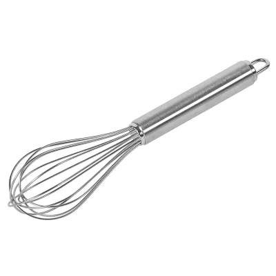 my basics Schneebesen 70205/98EXU3 | Edelstahl 18/8 | 22 cm | robust, spülmaschinengeeignet | Aufhängeöse | silber