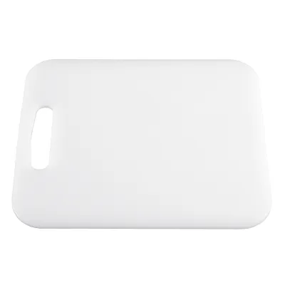 my basics Schneidebrett 350 mb | Kunststoff | 38x32 cm | spülmaschinengeeignet | mit Griff | grau