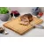 Bild: KESPER Schneidebrett Eiche FSC 50x35x3,5cm | Schneidebrett Holz | Saftrille | Griffmulden | massiv | messerschonend