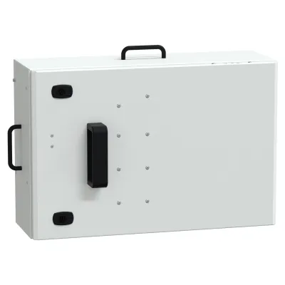 Schneider Electric Abgangskasten KSB250SE4 | 250A | 5-polig | Canalis KS | NH1 | IP55 | 230–690V | weiß RAL9001