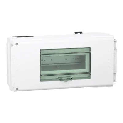 Schneider Electric Abgangskasten KNB63SM48 | 63A | 5-polig | IP55 | leer | 8 TE | Kunststoff weiß RAL9001