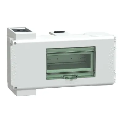 Schneider Abgangskasten KSB63SM58 | 63A | 8 TE | 5-polig | IP55 | für Canalis KS | Kunststoff | weiß