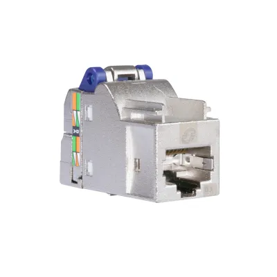 Schneider Electric RJ45 Buchse VDIB1772XB01 | Cat 6A geschirmt | Modular-Jack | 23-24 AWG | Silber