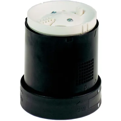 Schneider Electric Akustikelement XVBC9B | Buzzer Signalgeber 70-90 dB | 12-48V AC/DC | IP65 | Ø70mm | schwarz