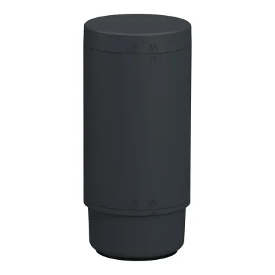 Schneider Electric Signalsäule XVB7C21M | 70mm | 110-240V AC | Dunkelgrau | Push-In | Rohr- & Bodenmontage